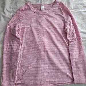 Adonna pink and white pajama set in a size medium